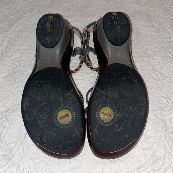 JAMBU sport wedge dress sandals - Picture 4 of 4